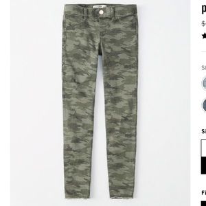 pull-on jean leggings